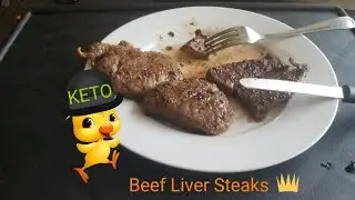 Keto Diet: Beef Liver Steaks