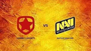 [RU] Gambit Esports vs Natus Vinccere | MDL Disneyland Paris Major Closed Qualifier