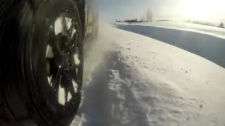 Off-Road Park in Snow