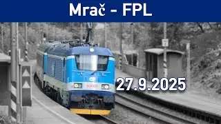 SERGEJ! Vlaky Mrač 27.9.2025 | TrajnCZ