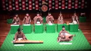 管絃 平調「五常楽序」　Kangen Hyodyo Goshoraku-no-jo