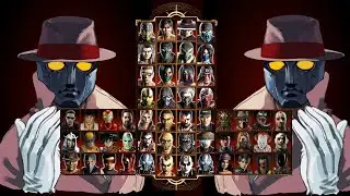 Mortal Kombat 9 - Q from Street Fighter Third Strike MOD - Arcade Ladder - Gameplay