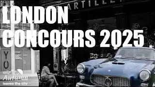 London concours 2025 - Automotive garden party in heart of City [London life] #london #carshow