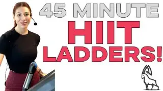 45-Minute HIIT Ladder Treadmill Workout | Burn Fat & Build Endurance
