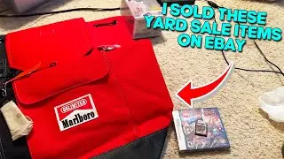 I Sold These Yard Sale Finds on eBay