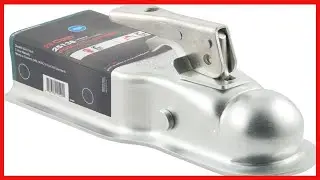 CURT 3 Inch Straight Tongue Trailer Coupler With Posi Lock Security