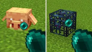what's inside Piglin Head? what's inside Monster Spawner?