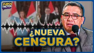 ¿El congreso aprobará una nueva moción de CENSURA contra JOSÉ SANTIVÁÑEZ? | SEGMENTO #PurosFactos