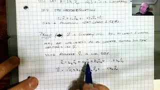 MATH 335 Week 6 Proof Linear Dependence Necessary Sufficient