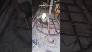 Metal arch making #metalart #metalfabrication #shortvideo