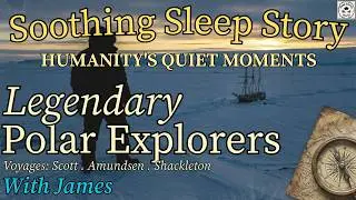 Expeditions of the Legendary Polar Explorers:Scott, Amundsen & Shackleton | With James | Sleep Story