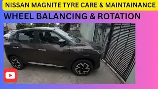Nissan Magnite Wheel balancing & Rotation