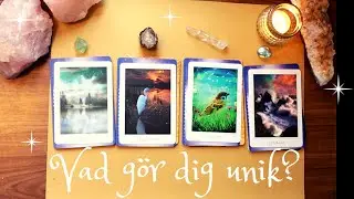 💙 VEM &Auml;R DU & VAD G&Ouml;R DIG UNIK?🔮 🙏 v&auml;lj-ett-kort (tidl&ouml;s l&auml;sning)