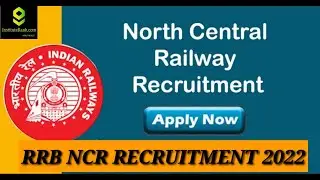 RRB NCR RECRUITMENT 2022