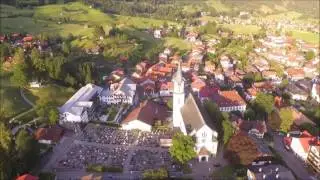 Drohnenflug über Bad Hindelang