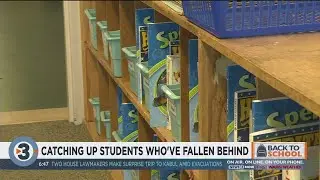 What are schools doing to catch up kids who've fallen behind during online learning?