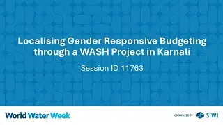 11763  Localising Gender Responsive Budgeting through a WASH Project in Karnali