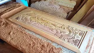 This wooden door design is very smart door design/Smart wooden design/CNC