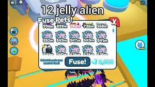 Fusing pet from the alien update (Roblox pet simulator X)
