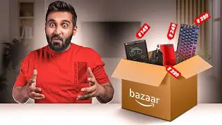 I Bought PC Gadgets from Amazon Bazaar! - Great Indian Festival
