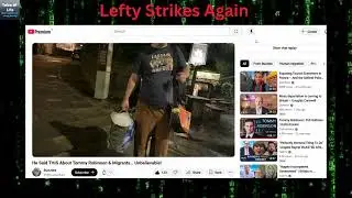 Lefty Strikes Again #leftysm #uk #news #trending #comedy