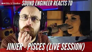 Jinjer - Pisces (live session) - British Sound Engineer REACTS