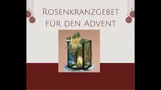 Advent -   Rosenkranz