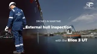 Ship drone inspections: External hull inspection with Elios 3 UT