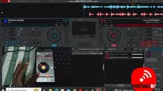 How to control 2024 virtual dj using iPhone or android by setting this trick