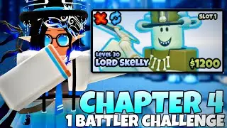 THE ONE BATTLER CHALLENGE IS GETTING TOO HARD! | Roblox | [The Battle Bricks: Chapter 4 One Battler]