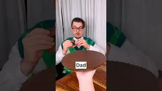 How to make the biggest CHOCOLATE PEANUT BUTTER CUP for dad?😎❤️🍫| CHEFKOUDY