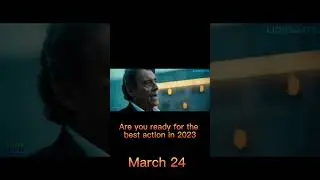 John Wick 4 released on March 24 😎✌😍🤞