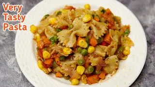 ಈ ರೀತಿ ಪಾಸ್ತಾ  ಮಾಡಿ ಖಾಲಿ ಮಾಡೋದು ಖಂಡಿತ | Vegetable Pasta Recipe in kannada | Pasta Recipe in kannada