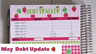 May Debt Update! | erikalifevlogs