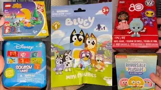 Animal Crossing Lego, SpongeBob TeeTurtle Plush, Bluey Mini Figure, Disney Squish Ums Unboxing