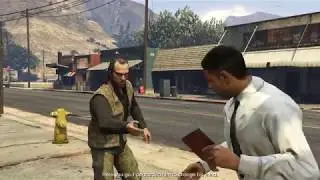 GTA 5 Story Mode - Random Event: Chase Thieves Country #1 (Grapeseed Main Street, Grapeseed)