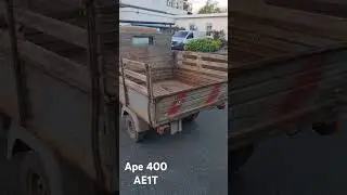 Ankunft Piaggio Ape Ae1 400 Bj. 1966 #Ape #Ad1 #piaggio