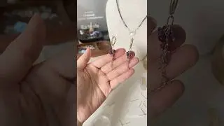 Wisteria earrings ✨#earrings #earringsdesign #earringstutorials #earringsmaking #amethyst #tutorial