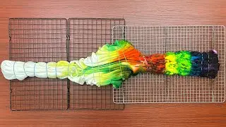 Tie-dye pattern : Incline Rainbow Hoodie (Ice Dye)
