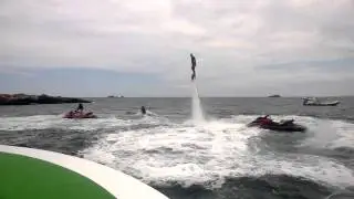 Skyboarding in Ibiza