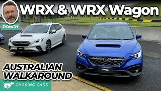 Subaru WRX and WRX Sportswagon 2022 walkaround | AWD range lands in Australia early | Chasing Cars
