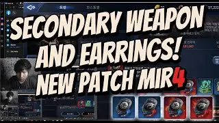 New patch! 'Secondary Weapon and Earrings' HYDRA Token release | Mir4 | Tagalog