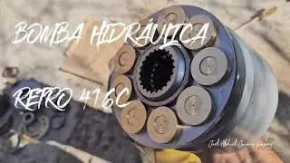 🔥Revisión y reparación Bomba hidráulica 416C 🔥💯👍🏻 #joelfixit #pump #work #heavymachinery #escavator