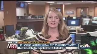 20 Indiana hospitals penalized for patient safety
