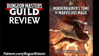 DMs Guild Review - Mordenkainen's Tome of Marvelous Magic