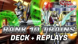 Can RANK 10 TRAINS defeat the META with NEW SUPPORT? (duel links)