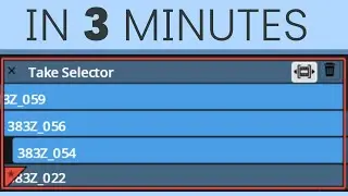 DaVinci Resolve Take Selector In 3 Minutes