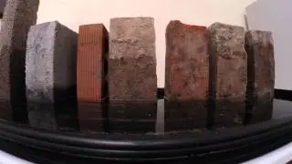 TIME LAPSE VIDEO SHOWING RISING DAMP IN BRICKS