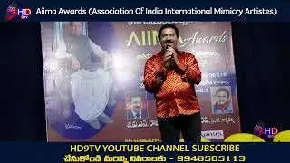 Aiima Awards Association Of India International Mimicry Artistes 02 l HD9tv