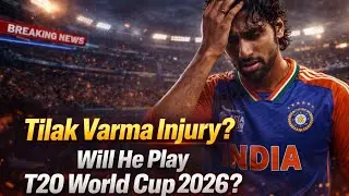 Tilak Varma OUT of First 3 T20Is vs NZ |Surgery Update & Possible Return Date